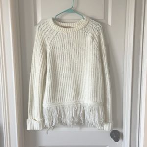 Moon River fringe sweater size Medium